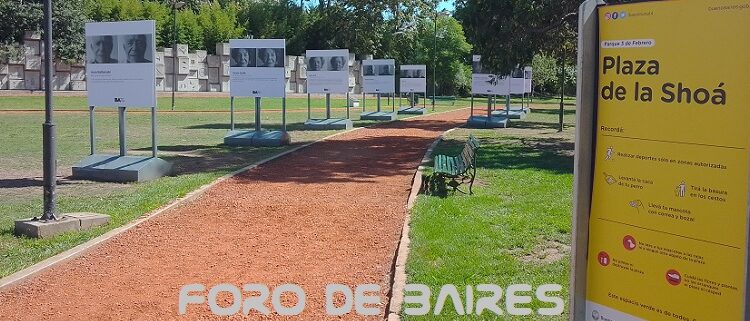 Culmina hoy en la Plaza de la Shoá “Abrigar Esperanzas”, la muestra fotográfica sobre las víctimas del Holocausto