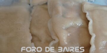 Los Ravioles de los Domingos también pueden ser con aceite y queso