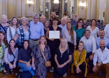 Mora Verón fue reconocida como Personalidad Destacada