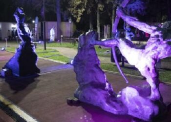 Hoy Sábado, los vecinos podrán disfrutar de «Estatuas bajo las estrellas»
