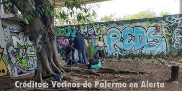 Usurpadores en Pasaje Darwin, entre Cabrera y Niceto Vega, se van asentando en el barrio