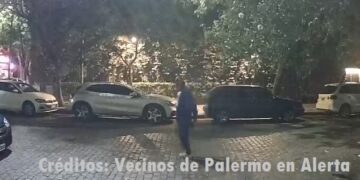 Trapito en Santa Rosa, entre Uriarte y Thames, extorsiona a los pasantes