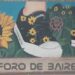 Los girasoles amarillos de Niceto Vega al 5300 que pintó Julieta Bussot