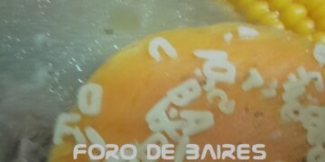 Una rica sopa de letras, sana y nutritiva, con verduras