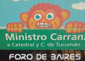 La Estación Ministro Carranza y los grafittis que la trazan en su totalidad