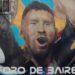 El mural de Lionel Messi ubicado en Gorriti y Pasaje Darwin