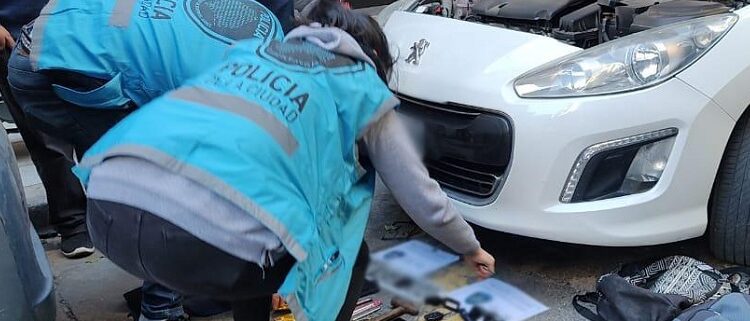 Cinco ladrones detenidos tras una persecución en Palermo