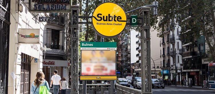 Hoy miércoles 14 reabre la estación Bulnes de la Línea D