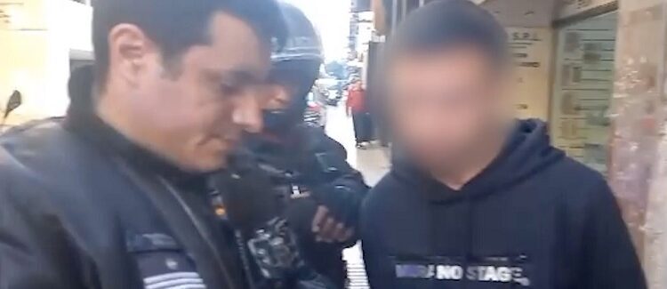 Tres detenidos por cometer ilícitos en el Centro: arrebato y llevar celulares sin poder justificar su procedencia