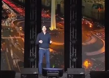 Martín Lousteau lanzó su campaña electoral a Jefe de Gobierno porteño