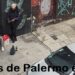 Trapitos drogándose en Pasaje Soria y Uriarte