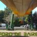 El Puente Peatonal Dorrego amarillo que colorearon los vecinos con su votación