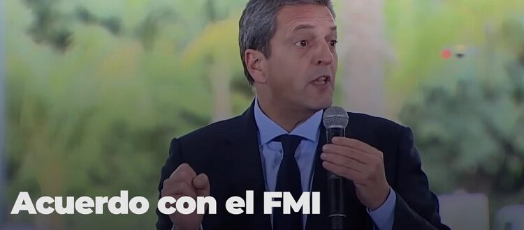 Massa denunció que economistas opositores pidieron al FMI que no acuerde con la Argentina