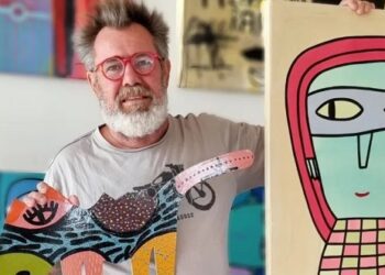 «Miloverso»: los elefantes de Milo Locket van de la tela al NFT y viceversa