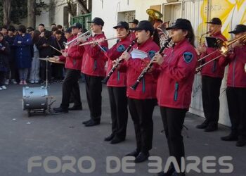 Se realizaron varios festejos en la Escuela Técnica Nº 32 D.E. 14 «Gral. José de San Martín» del barrio porteño de Chacarita