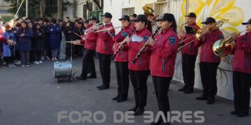 Se realizaron varios festejos en la Escuela Técnica Nº 32 D.E. 14 «Gral. José de San Martín» del barrio porteño de Chacarita