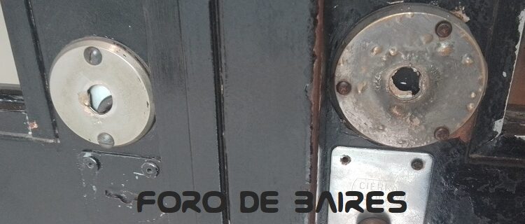 Delincuentes «Roba bronces» en Palermo arrancan los picaportes de las puertas y se dan a la fuga