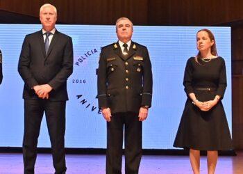 La Policía de la Ciudad celebró su séptimo aniversario en la Usina del Arte
