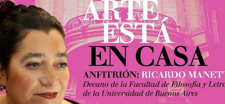 Mariela Ivanier presenta su libro titulado «El arte está en casa»