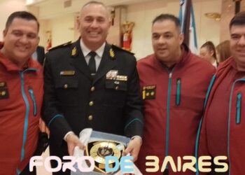Se conmemoró el 7mo año de la creación de la policía de la Ciudad en el Paláis Rouge de Palermo