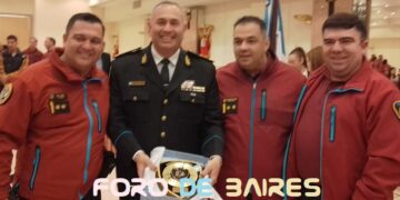 Se conmemoró el 7mo año de la creación de la policía de la Ciudad en el Paláis Rouge de Palermo