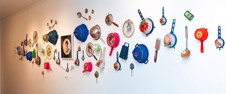 Se realizó la inauguración en el Museo de Arte Popular José Hernández titulada «Manufactura conjunta «