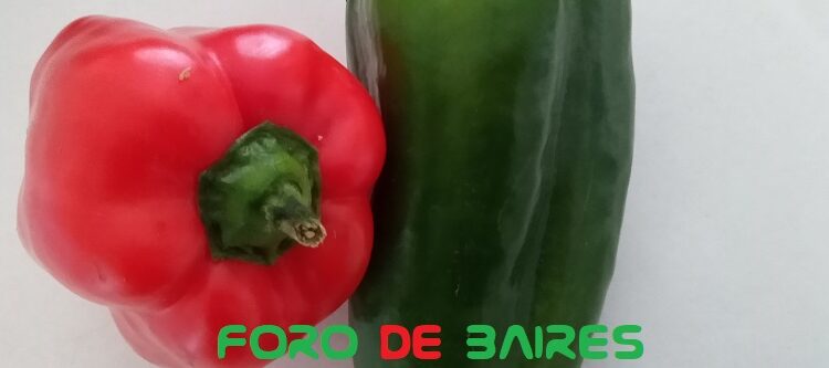 ¿Por qué los pimientos morrones son de diferentes colores?