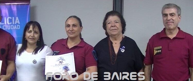 Se entregaron premiaciones en el Departamento de investigaciones en violencia familiar y de género