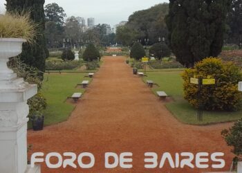 El Rosedal de Palermo en verano es ideal para visitarlo y disfrutarlo