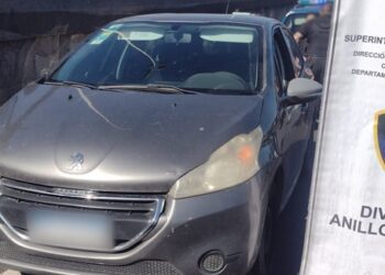 Un extranjero fue detenido en Saavedra por circular en un auto robado