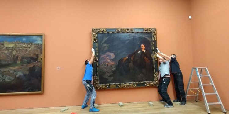 Obras de los museos porteños, de gira por el mundo