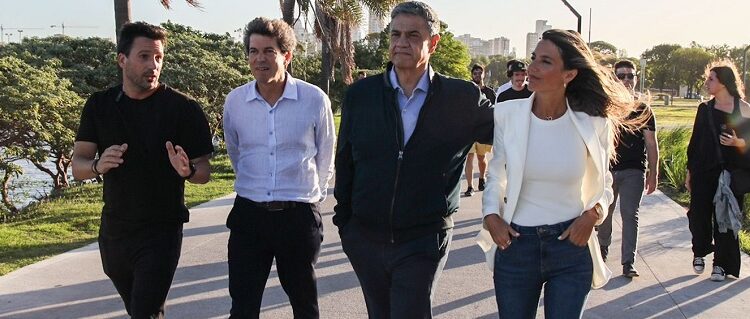 Jorge Macri: «Ahora la gente puede disfrutar del río y ver a la Ciudad desde este lado»