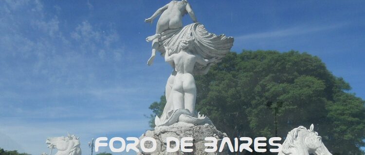 La fuente de las Nereidas, el monumento que representa el nacimiento de la Diosa de Venus