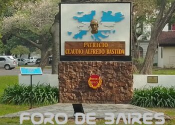 Un homenaje al soldado Patricio Claudio Alfredo Bastida se alza en el Regimiento de Infantería I «Patricios»