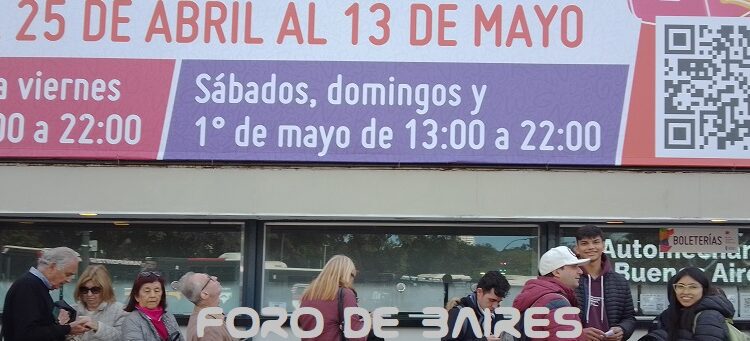 La feria del libro invita conocerla hasta el 13 de Mayo