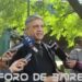 El Jefe de Gobierno porteño Jorge Macri visitó la zona trágica donde se produjo el choque de trenes