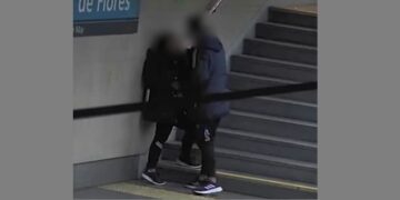 Un hombre fue detenido por amenazar a una mujer en la Estación Flores
