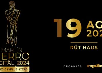 El Martín Fierro Digital que premiará a Influencers se celebrará el lunes 19 de agosto
