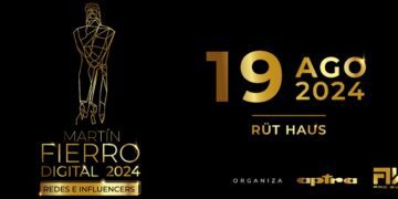 El Martín Fierro Digital que premiará a Influencers se celebrará el lunes 19 de agosto