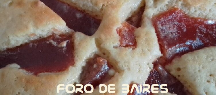 Bizcochuelo de membrillo, simple, económico y rico