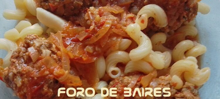Fideos con tuco, más allá del origen, como me gusta a mí