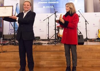 Johnny Tedesco es Personalidad Destacada de la Cultura de la Ciudad