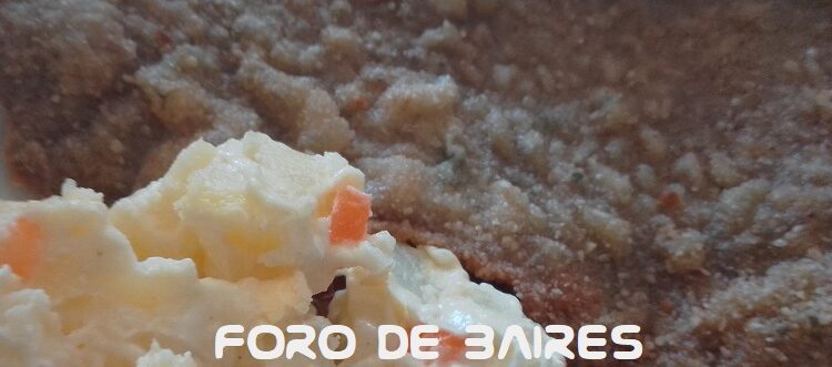 Milanesas con ensalada rusa, la combinación casi perfecta para compartir con familia o amigos