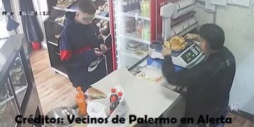 Un delincuente entró a una panadería y simuló pagar con «Mercado Pago» pero se fugó