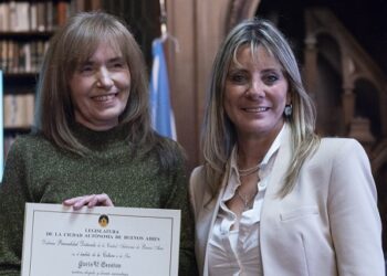 Gloria Casañas es nueva Personalidad Destacada de la Ciudad de Buenos Aires