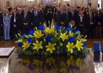 El Cuerpo Legislativo homenajeó a la Asociación Ucrania de Cultura PROSVITA en Argentina por su 100° aniversario