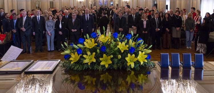 El Cuerpo Legislativo homenajeó a la Asociación Ucrania de Cultura PROSVITA en Argentina por su 100° aniversario