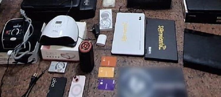 Detienen a dos delincuentes que robaron suma millonaria a una empresa mediante una estafa virtual