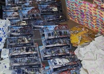 Incautaron en Balvanera juguetes apócrifos y cosméticos nocivos por más de 46 millones de pesos