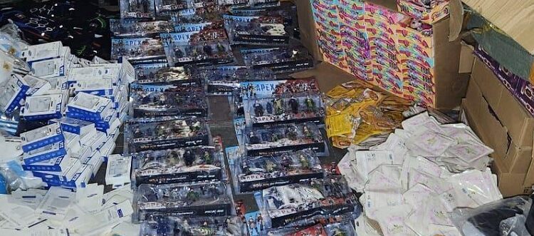 Incautaron en Balvanera juguetes apócrifos y cosméticos nocivos por más de 46 millones de pesos